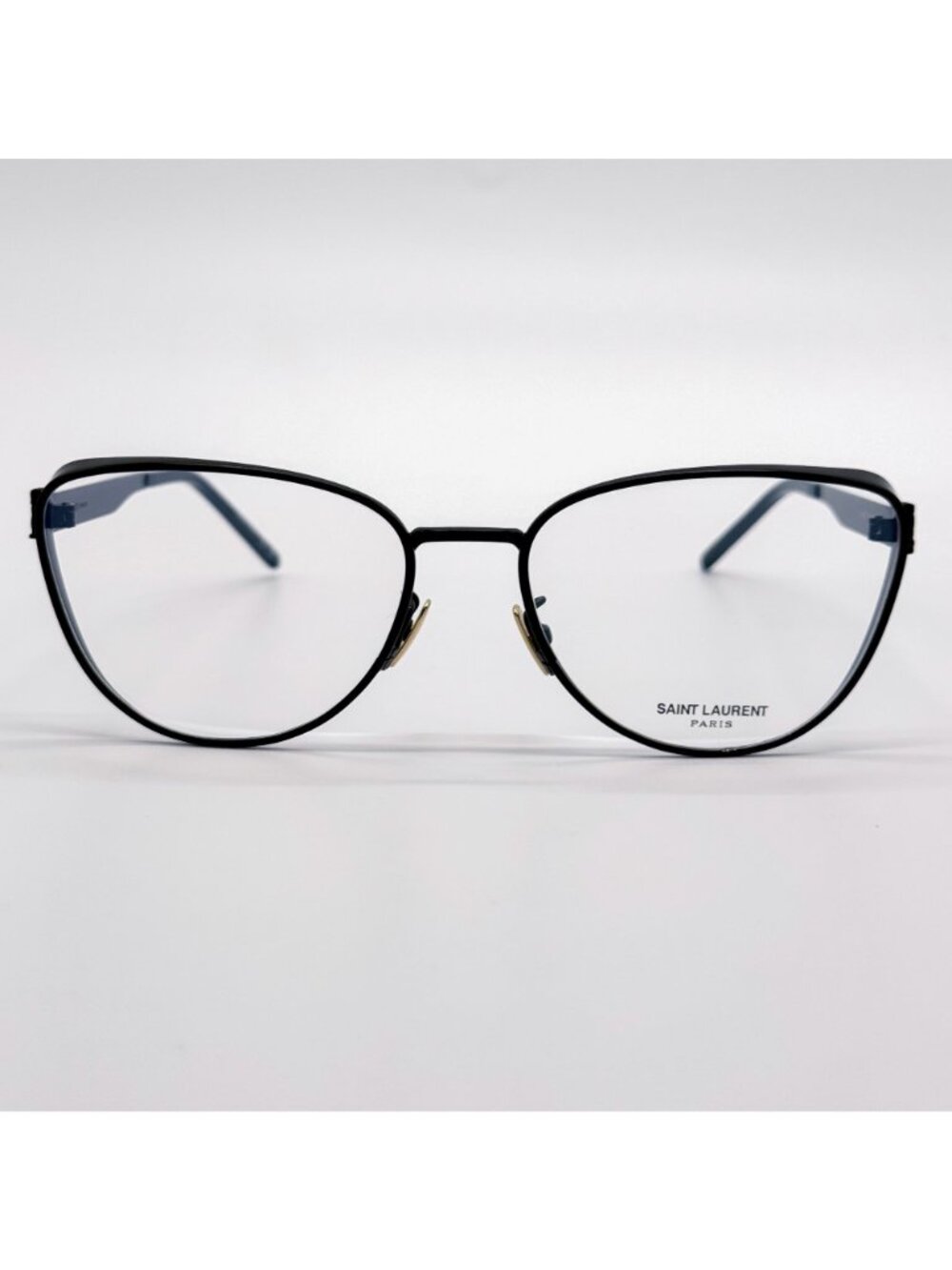 NEW SAINT LAURENT EYEGLASSES SLM92 003 WOMEN CAT EYE BLACK EYEWEAR SL M92 - Picture 3 of 10